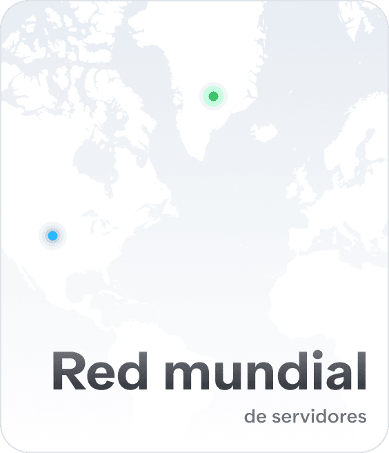 VPN mapa de ubicación del servidor